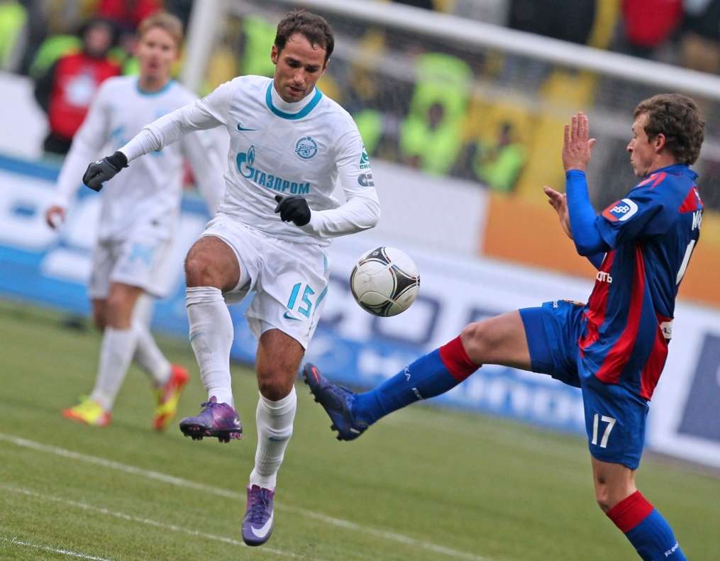 Чемпионат России 2011—2012, матч ЦСКА — Зенит
