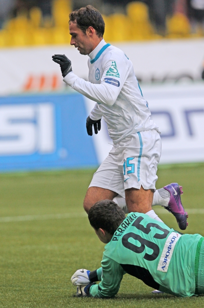 Чемпионат России 2011—2012, матч ЦСКА — Зенит