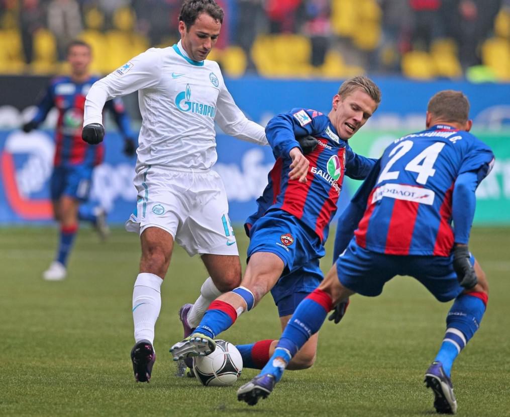 Чемпионат России 2011—2012, матч ЦСКА — Зенит
