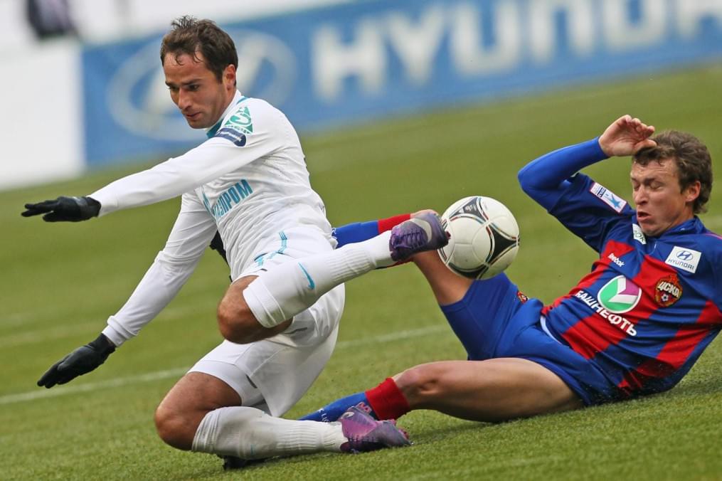 Чемпионат России 2011—2012, матч ЦСКА — Зенит