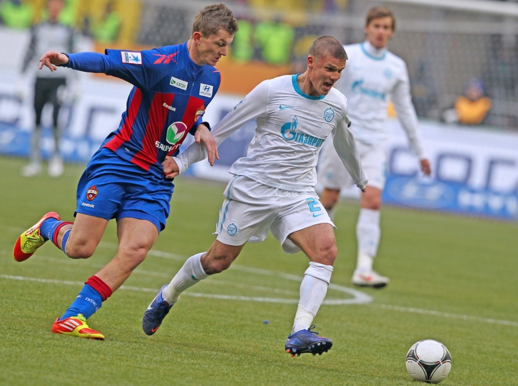 Чемпионат России 2011—2012, матч ЦСКА — Зенит