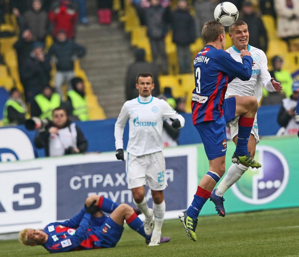 Чемпионат России 2011—2012, матч ЦСКА — Зенит