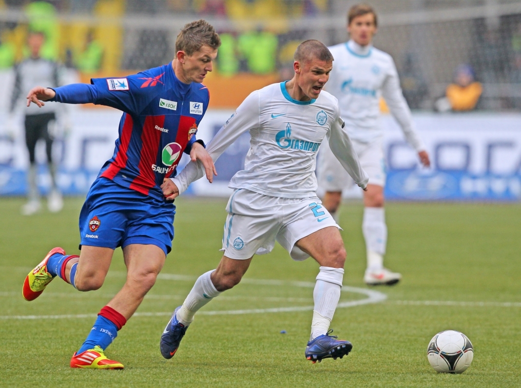 Чемпионат России 2011—2012, матч ЦСКА — Зенит