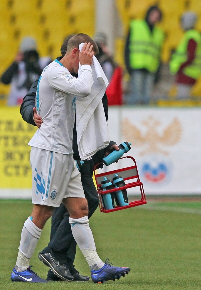 Чемпионат России 2011—2012, матч ЦСКА — Зенит