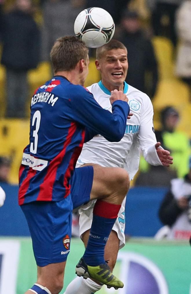 Чемпионат России 2011—2012, матч ЦСКА — Зенит