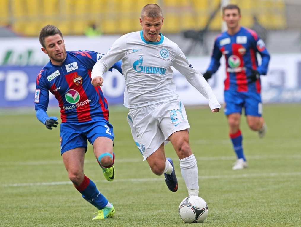 Чемпионат России 2011—2012, матч ЦСКА — Зенит