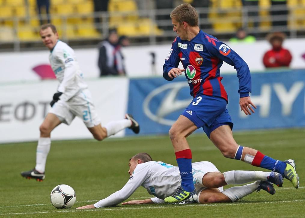 Чемпионат России 2011—2012, матч ЦСКА — Зенит