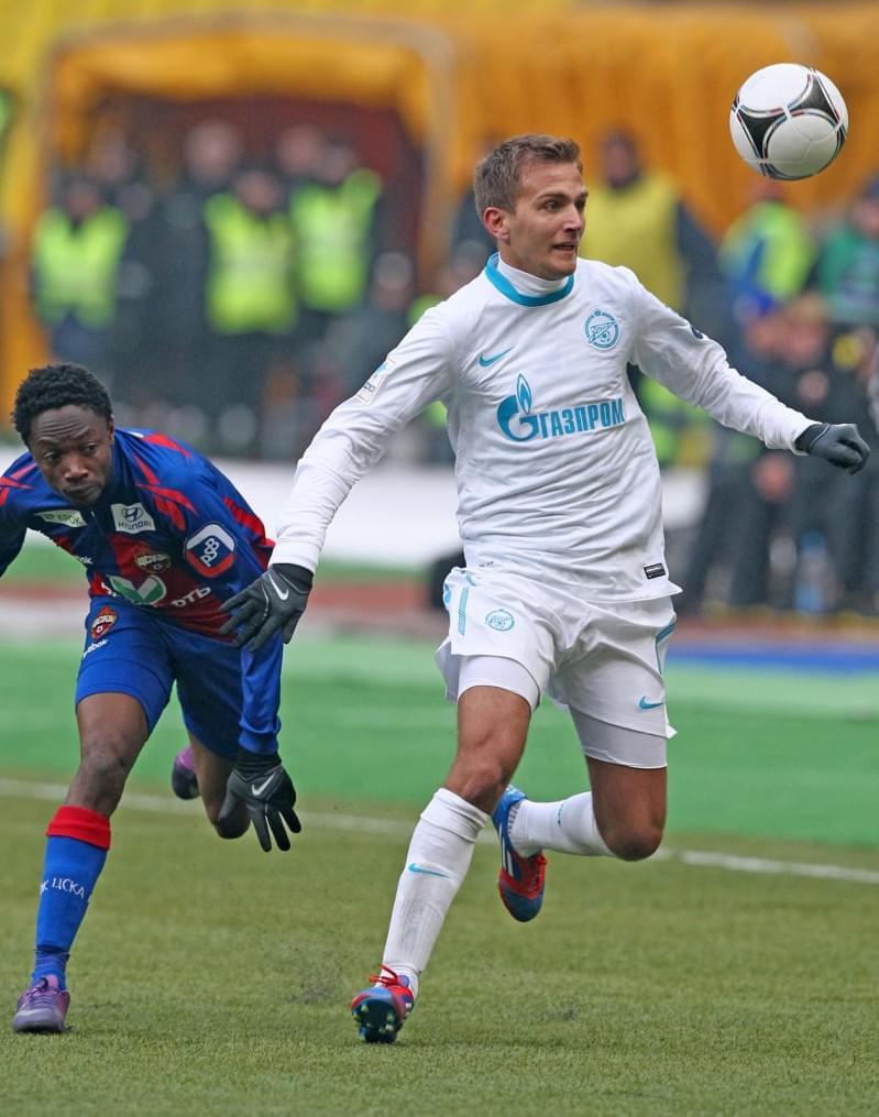 Чемпионат России 2011—2012, матч ЦСКА — Зенит