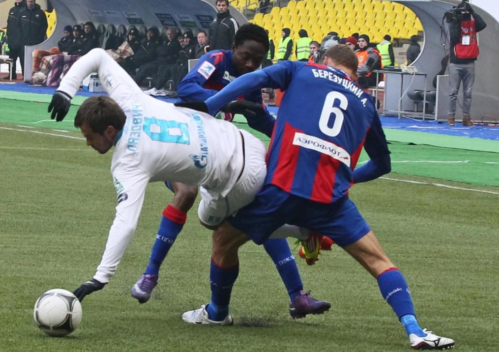 Чемпионат России 2011—2012, матч ЦСКА — Зенит