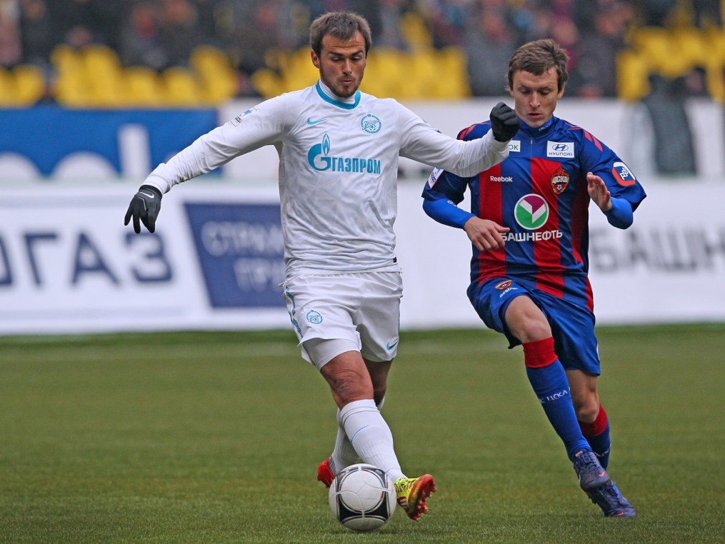Чемпионат России 2011—2012, матч ЦСКА — Зенит