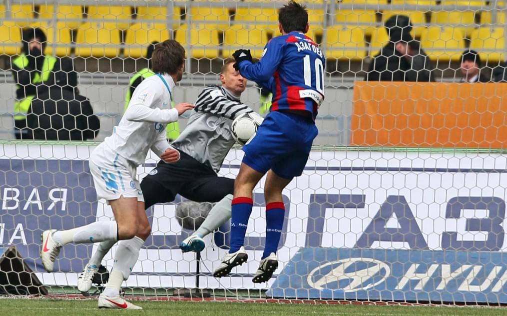 Чемпионат России 2011—2012, матч ЦСКА — Зенит