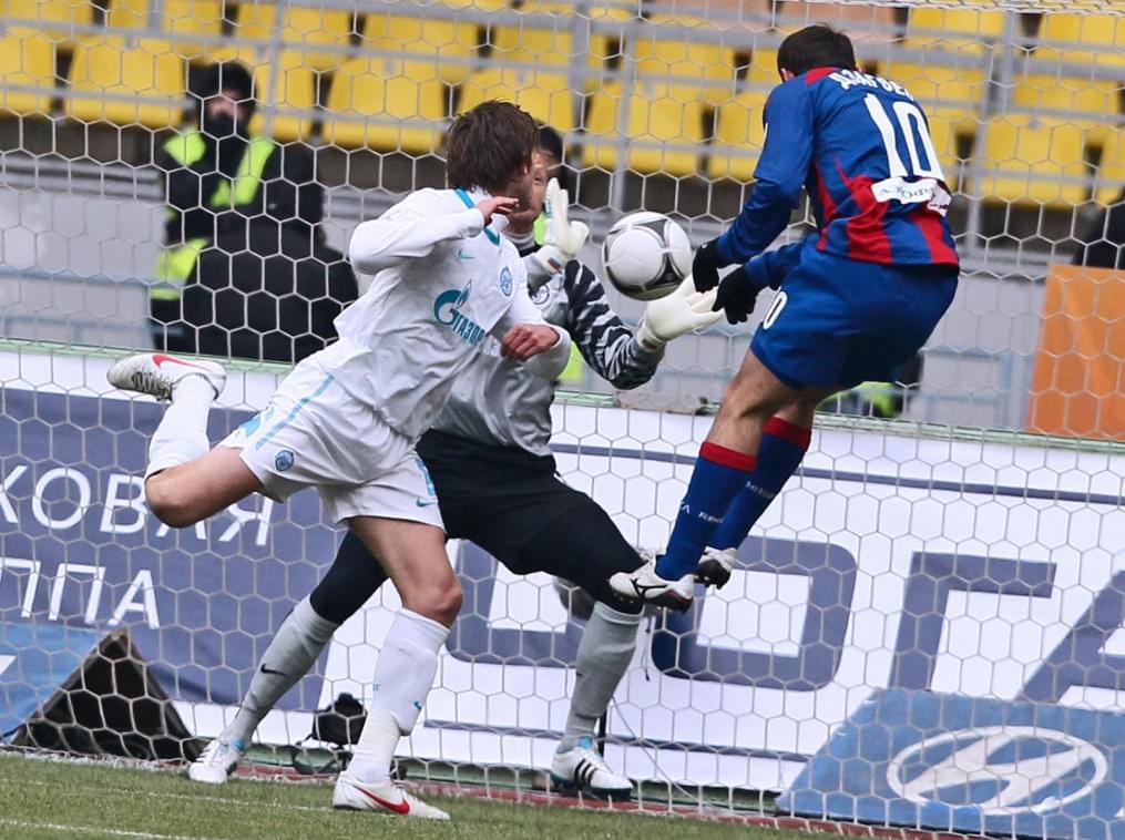 Чемпионат России 2011—2012, матч ЦСКА — Зенит