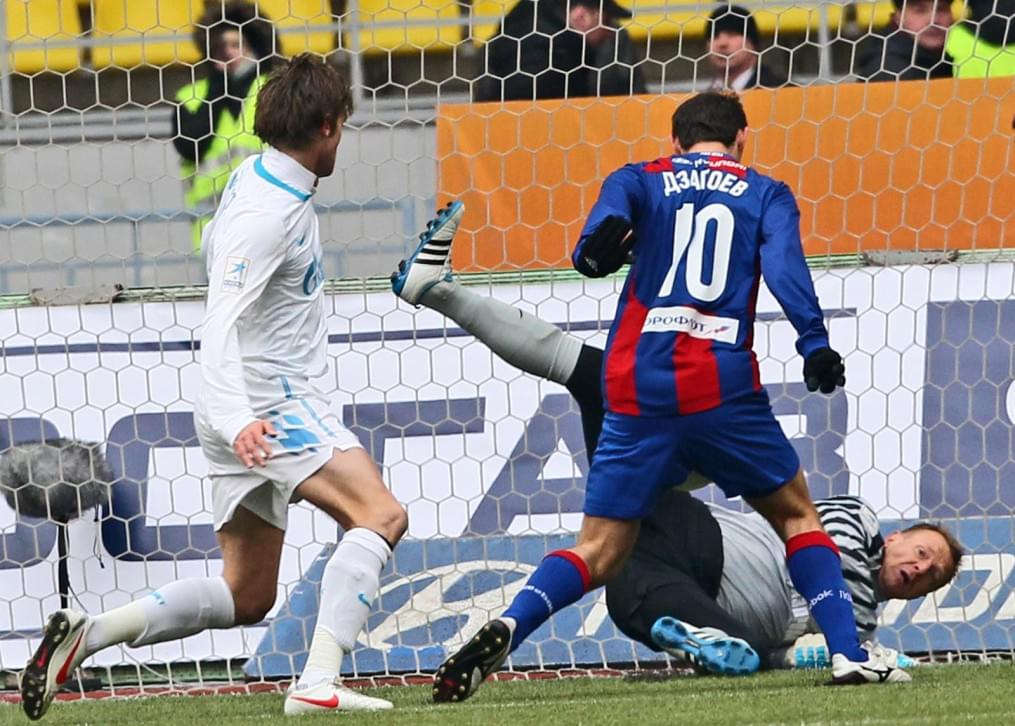 Чемпионат России 2011—2012, матч ЦСКА — Зенит