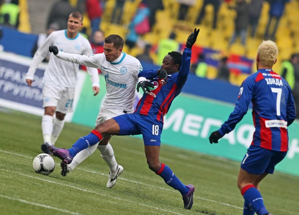 Чемпионат России 2011—2012, матч ЦСКА — Зенит