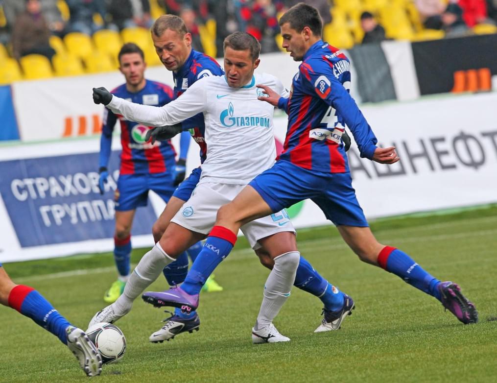 Чемпионат России 2011—2012, матч ЦСКА — Зенит