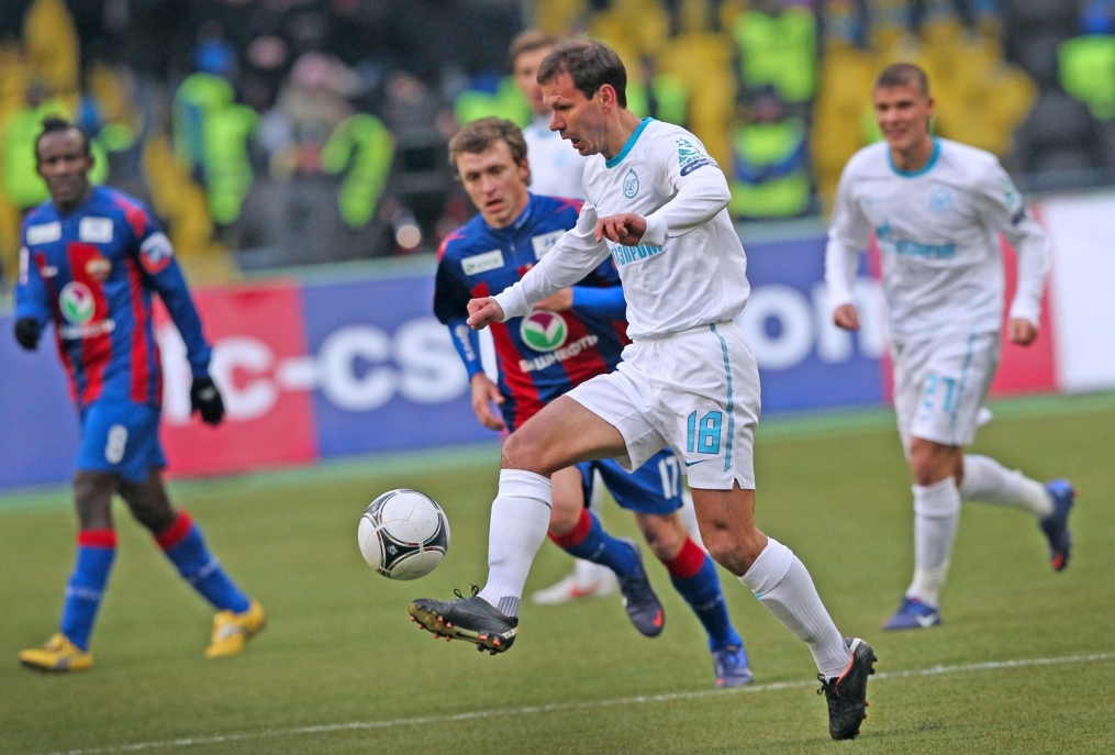 Чемпионат России 2011—2012, матч ЦСКА — Зенит