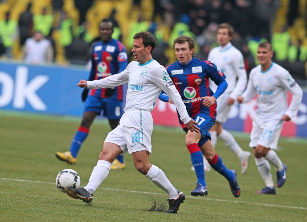 Чемпионат России 2011—2012, матч ЦСКА — Зенит