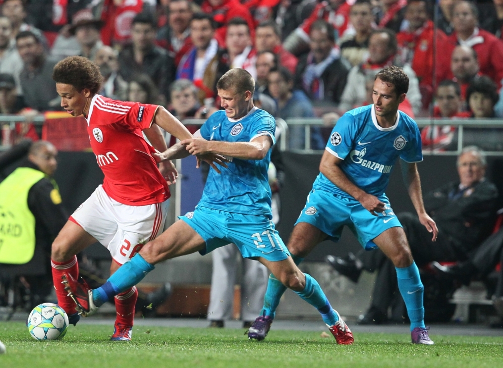 Лига Чемпионов УЕФА 2011/2012, 1/8 финала. Матч Бенфика—Зенит