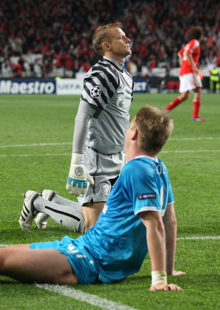 Лига Чемпионов УЕФА 2011/2012, 1/8 финала. Матч Бенфика—Зенит