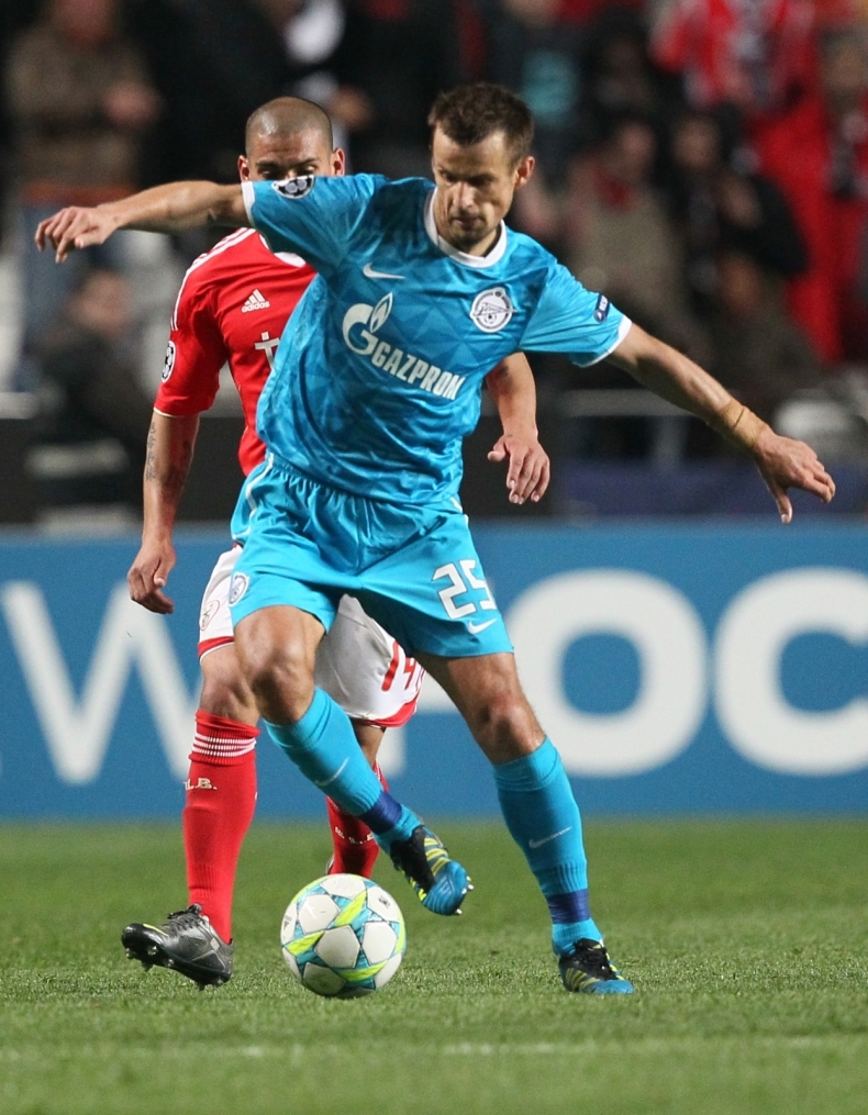 Лига Чемпионов УЕФА 2011/2012, 1/8 финала. Матч Бенфика—Зенит