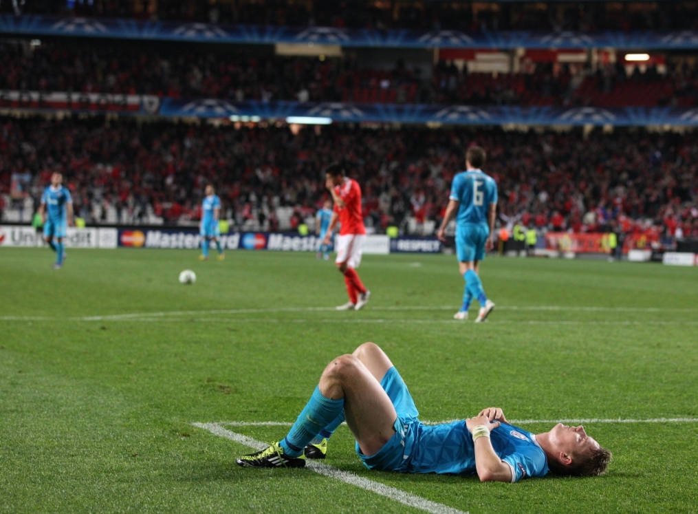 Лига Чемпионов УЕФА 2011/2012, 1/8 финала. Матч Бенфика—Зенит