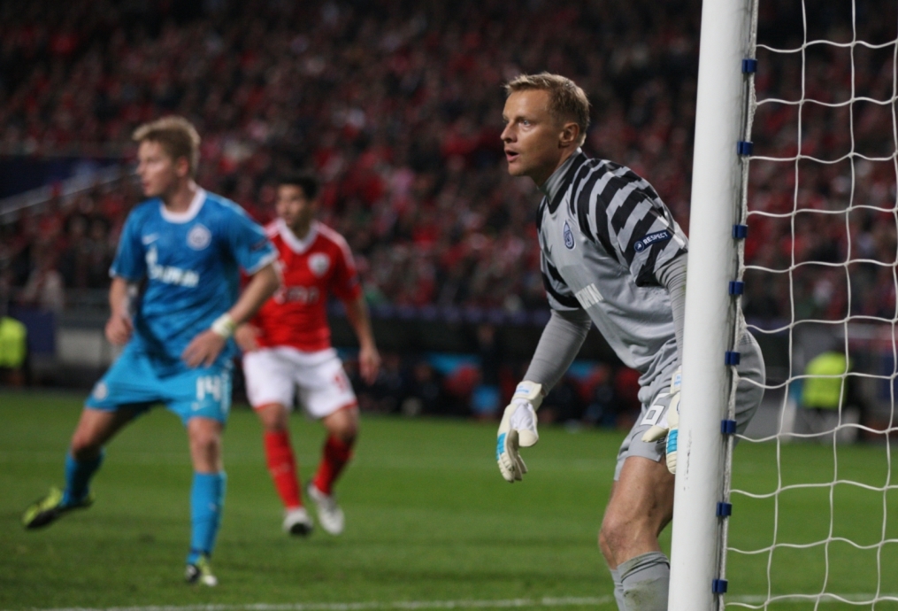 Лига Чемпионов УЕФА 2011/2012, 1/8 финала. Матч Бенфика—Зенит