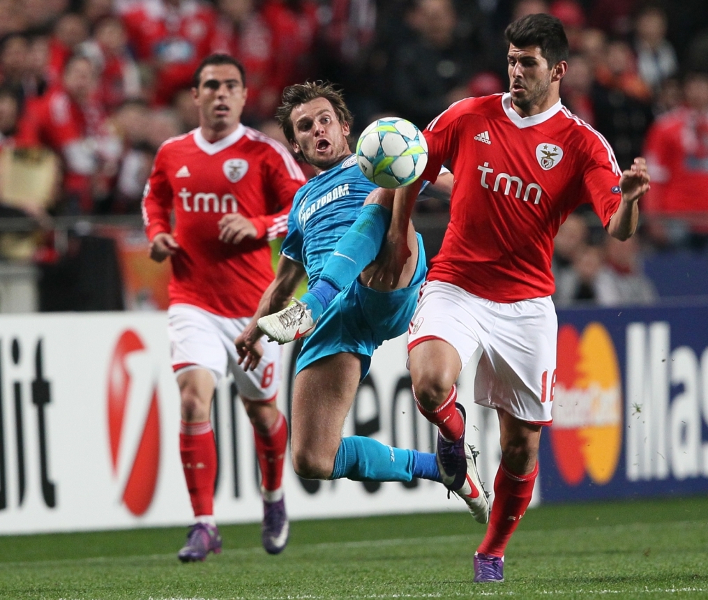 Лига Чемпионов УЕФА 2011/2012, 1/8 финала. Матч Бенфика—Зенит