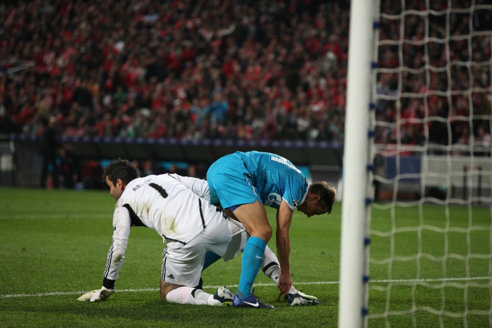 Лига Чемпионов УЕФА 2011/2012, 1/8 финала. Матч Бенфика—Зенит