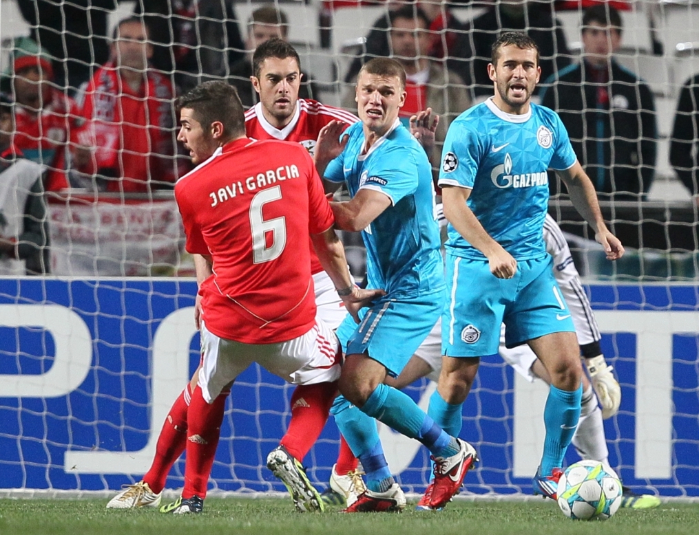Лига Чемпионов УЕФА 2011/2012, 1/8 финала. Матч Бенфика—Зенит