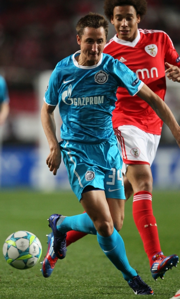 Лига Чемпионов УЕФА 2011/2012, 1/8 финала. Матч Бенфика—Зенит