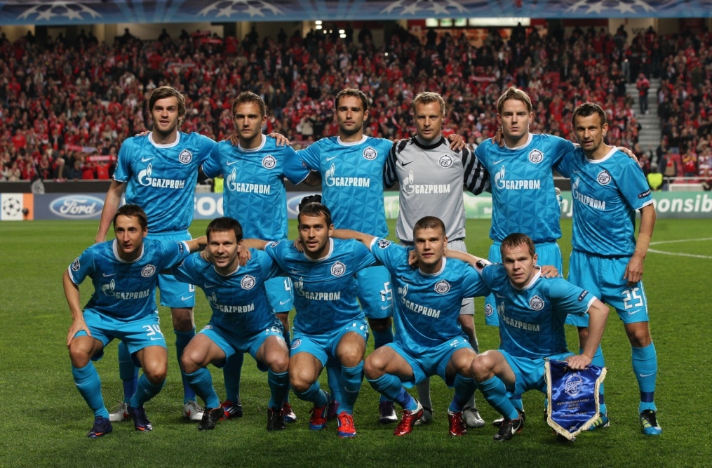 Лига Чемпионов УЕФА 2011/2012, 1/8 финала. Матч Бенфика—Зенит