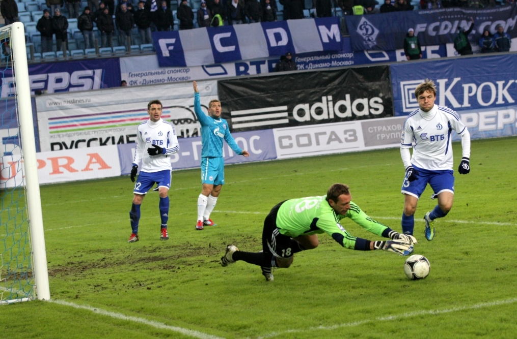 Чемпионат России 2011/2012 Матч 34-го тура Динамо — Зенит