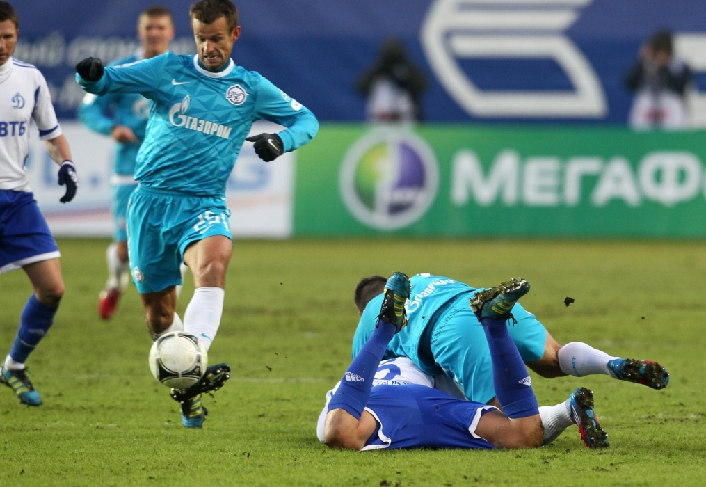 Чемпионат России 2011/2012 Матч 34-го тура Динамо — Зенит
