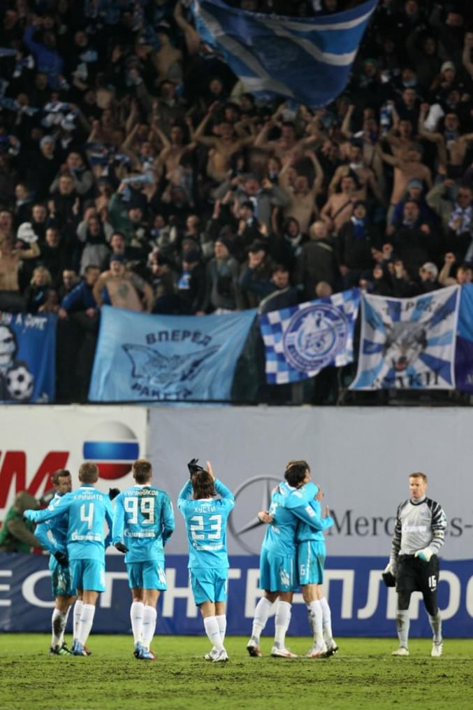 Чемпионат России 2011/2012 Матч 34-го тура Динамо — Зенит