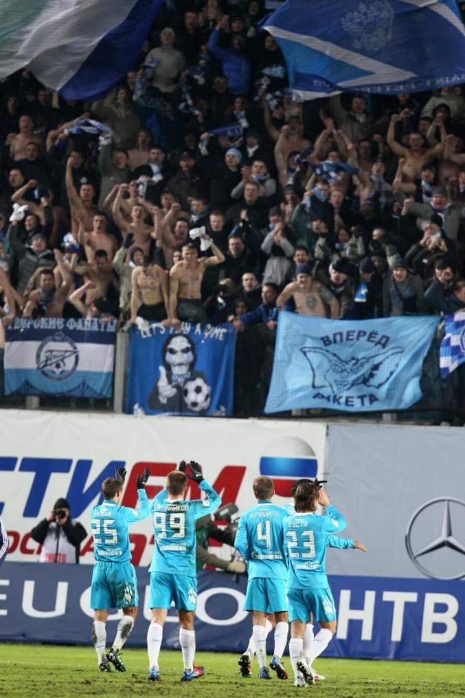 Чемпионат России 2011/2012 Матч 34-го тура Динамо — Зенит