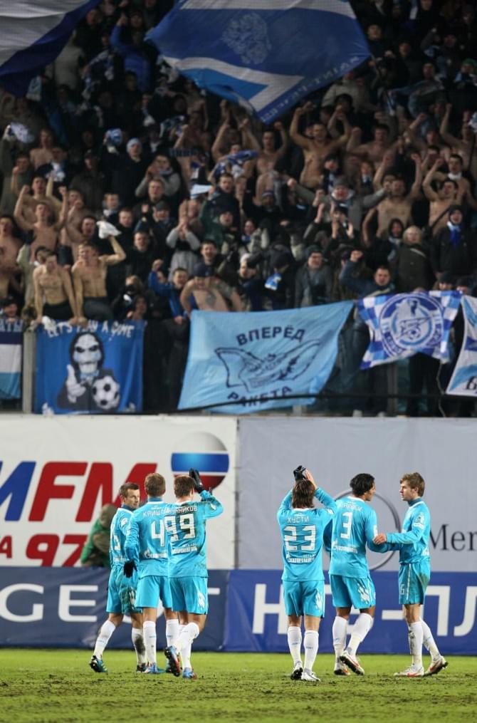Чемпионат России 2011/2012 Матч 34-го тура Динамо — Зенит
