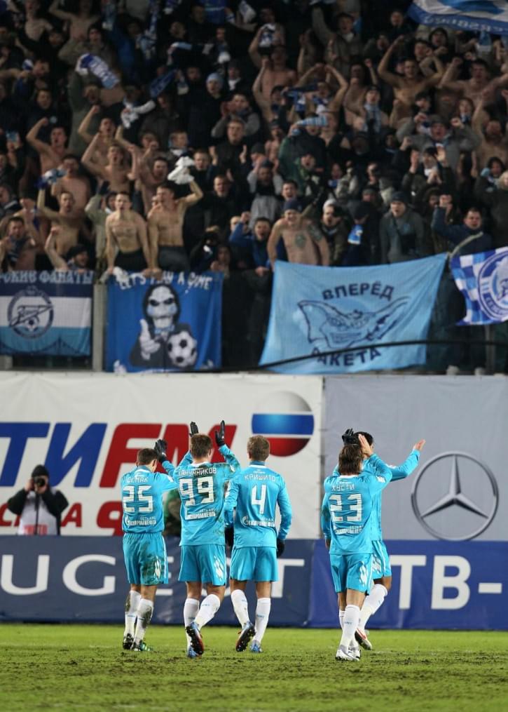 Чемпионат России 2011/2012 Матч 34-го тура Динамо — Зенит