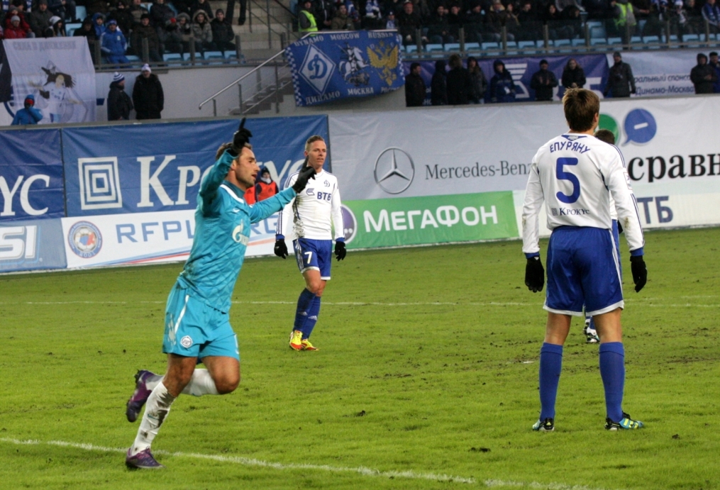 Чемпионат России 2011/2012 Матч 34-го тура Динамо — Зенит