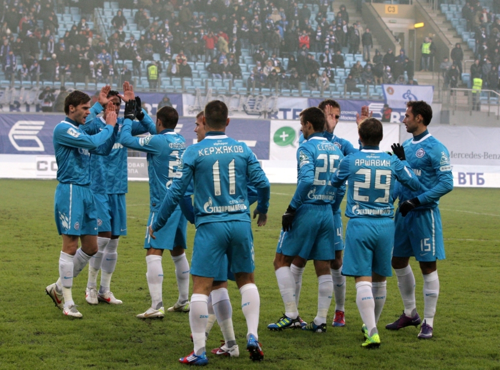 Чемпионат России 2011/2012 Матч 34-го тура Динамо — Зенит