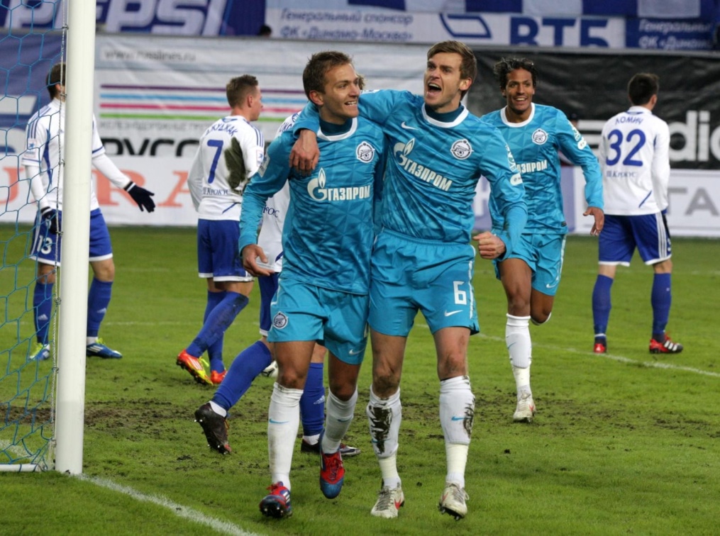 Чемпионат России 2011/2012 Матч 34-го тура Динамо — Зенит