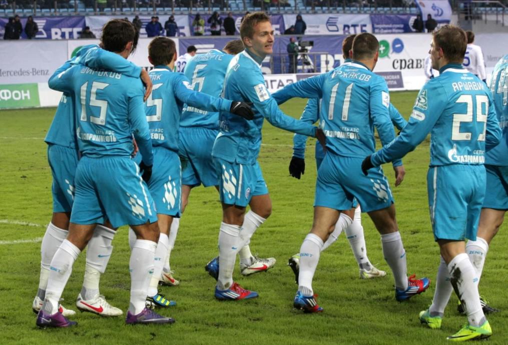 Чемпионат России 2011/2012 Матч 34-го тура Динамо — Зенит