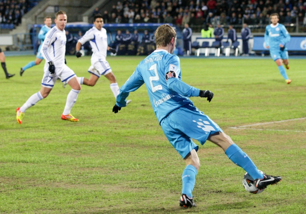 Кубок России 1/4 финала сезона 2011/12. Матч «Зенит» — «Динамо»