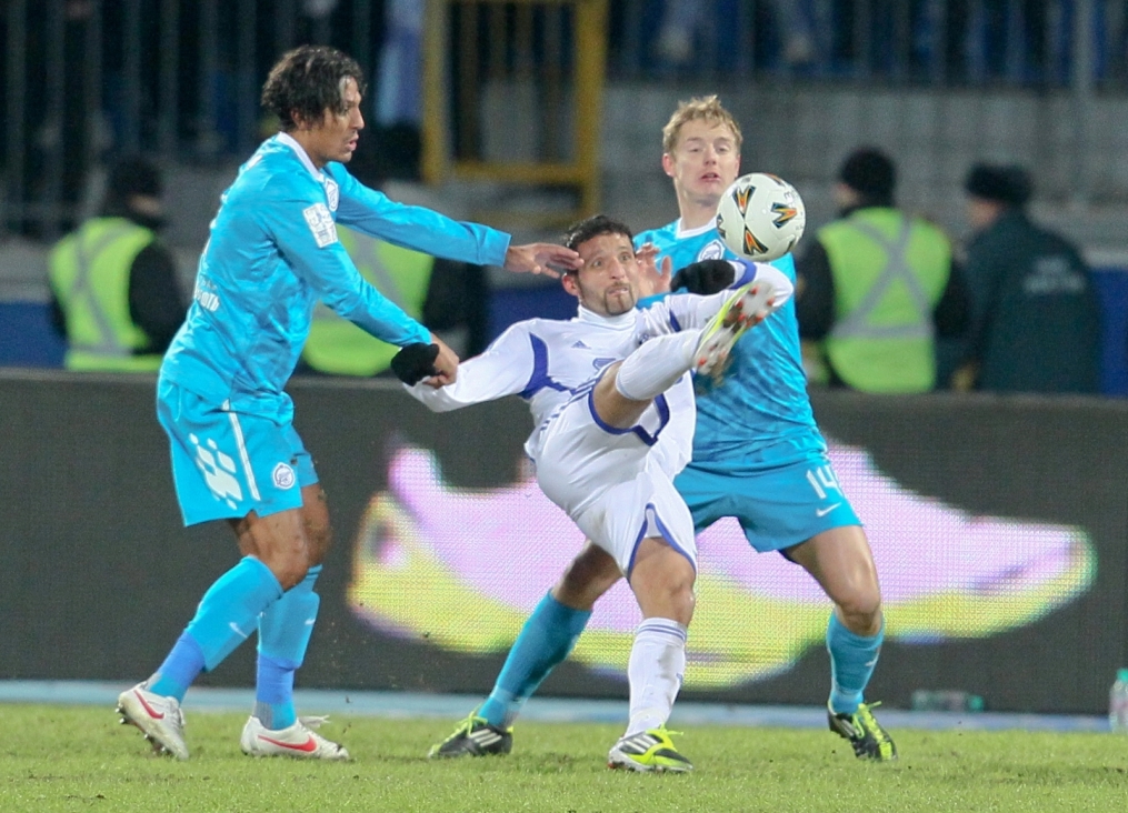 Кубок России 1/4 финала сезона 2011/12. Матч «Зенит» — «Динамо»