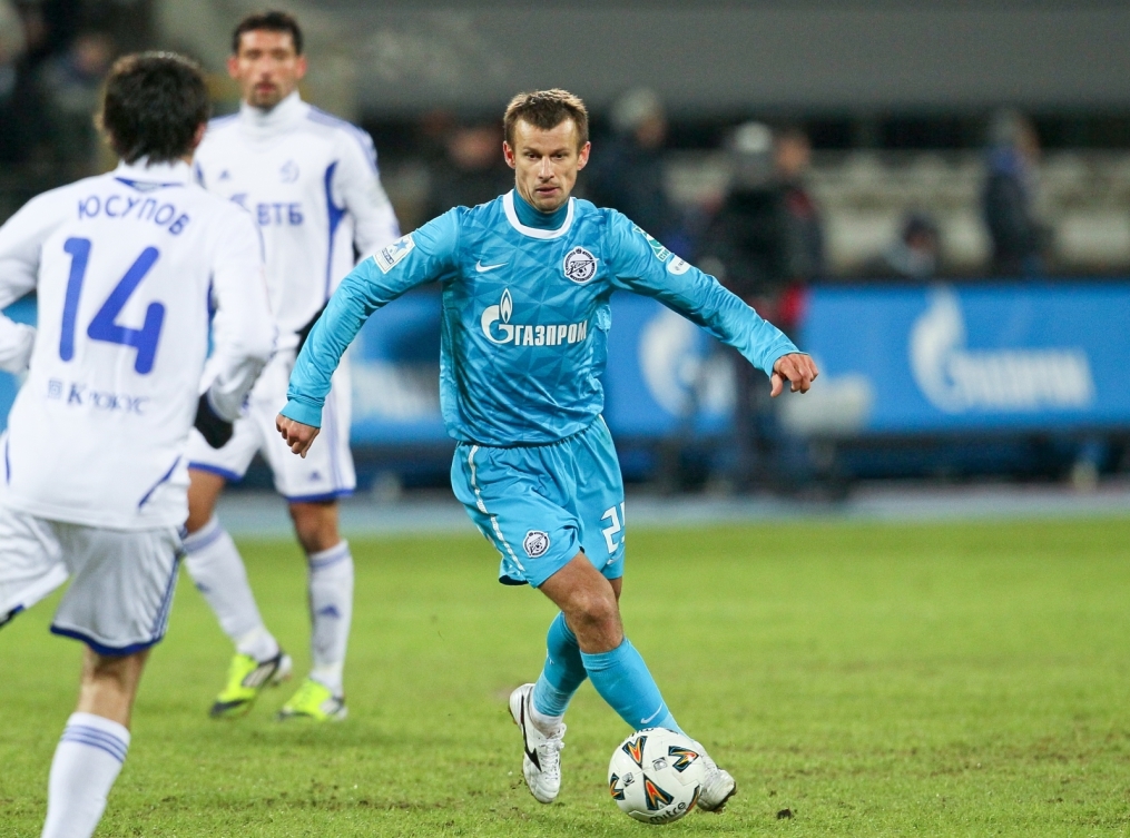 Кубок России 1/4 финала сезона 2011/12. Матч «Зенит» — «Динамо»