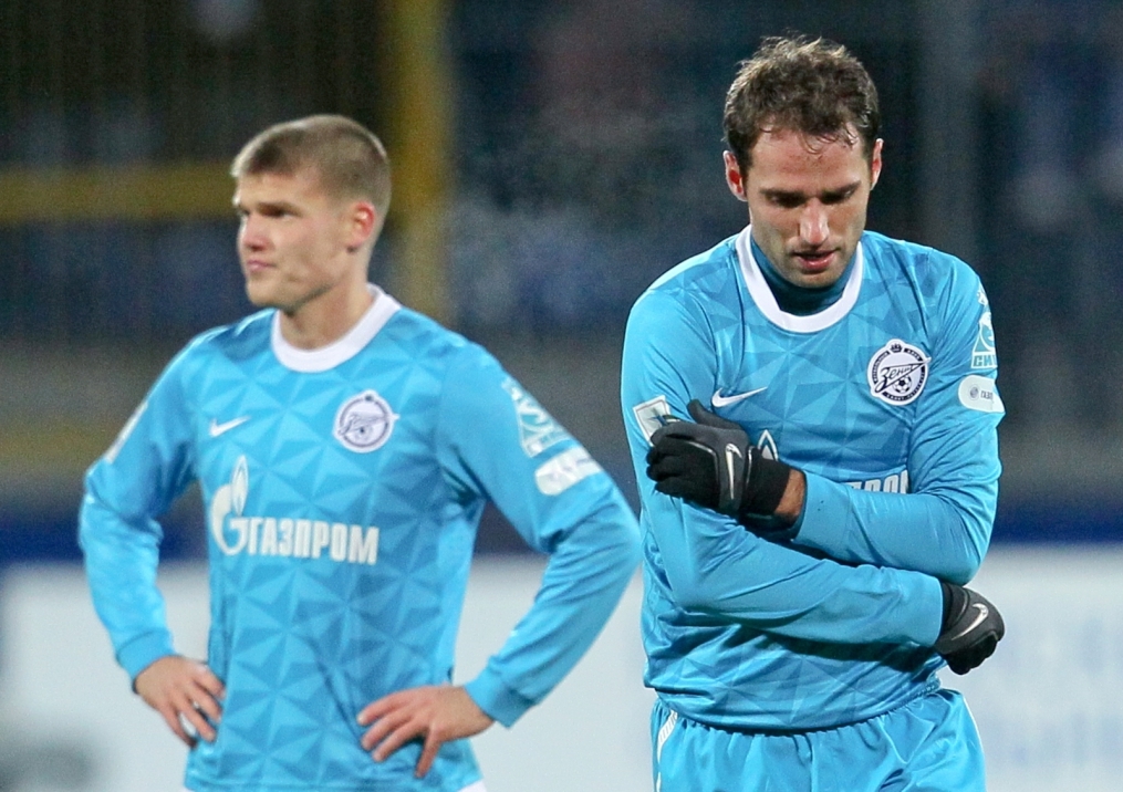 Кубок России 1/4 финала сезона 2011/12. Матч «Зенит» — «Динамо»