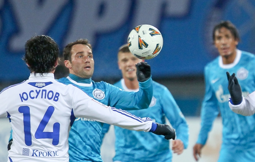 Кубок России 1/4 финала сезона 2011/12. Матч «Зенит» — «Динамо»