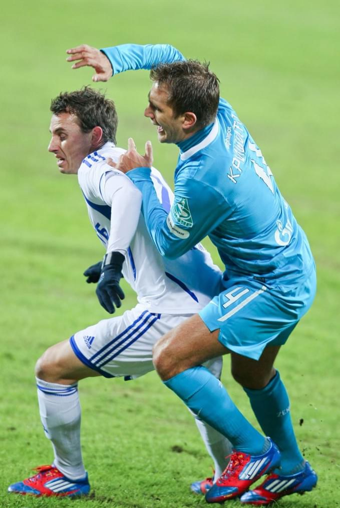 Кубок России 1/4 финала сезона 2011/12. Матч «Зенит» — «Динамо»