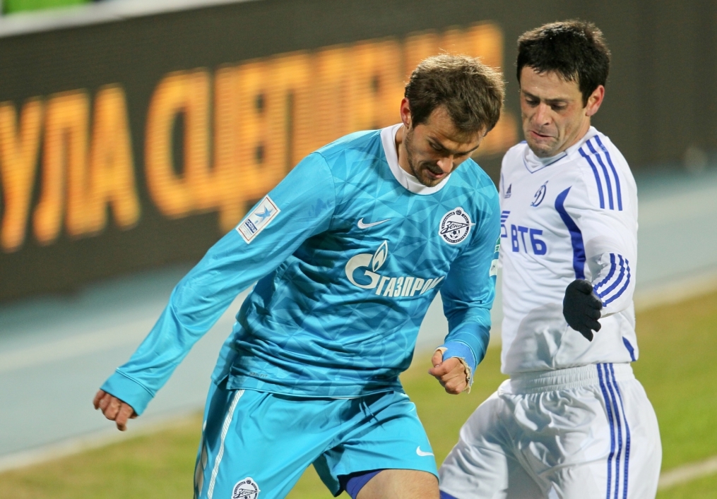 Кубок России 1/4 финала сезона 2011/12. Матч «Зенит» — «Динамо»