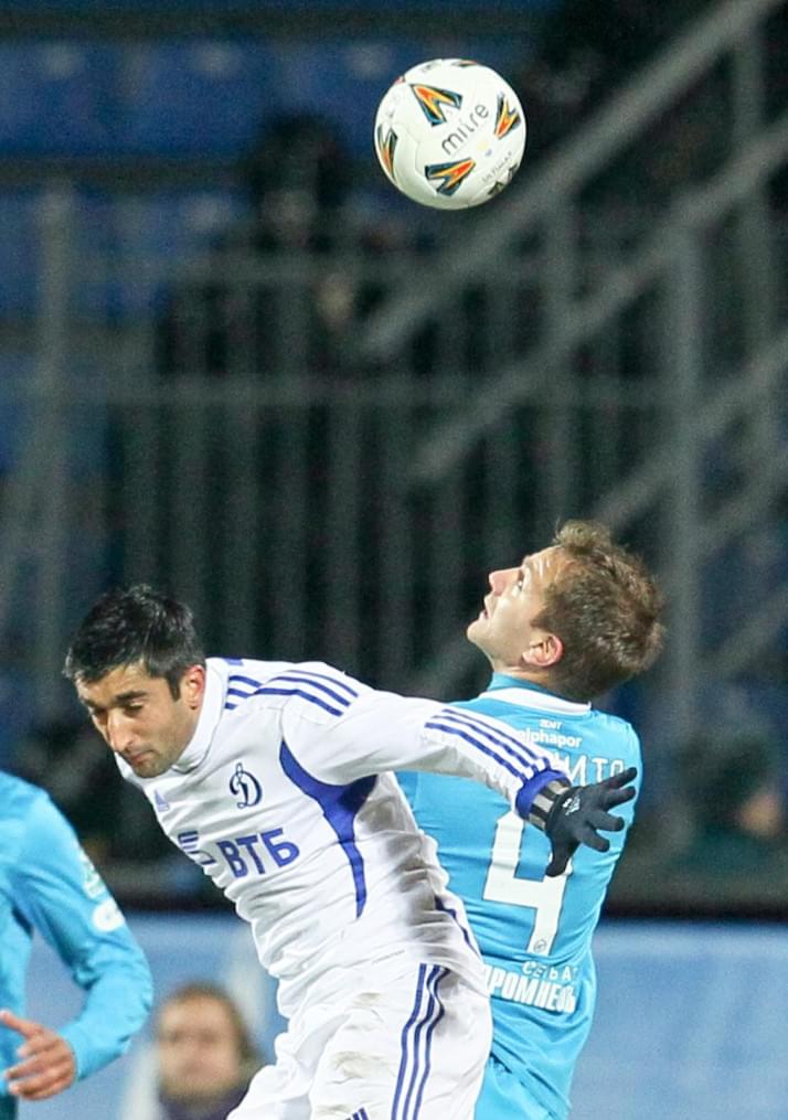 Кубок России 1/4 финала сезона 2011/12. Матч «Зенит» — «Динамо»