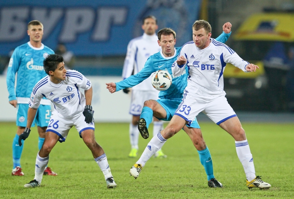 Кубок России 1/4 финала сезона 2011/12. Матч «Зенит» — «Динамо»